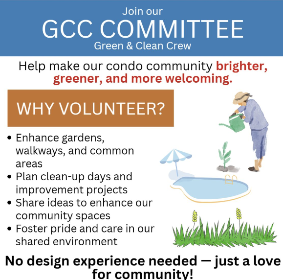 GCC Committee organizational chart